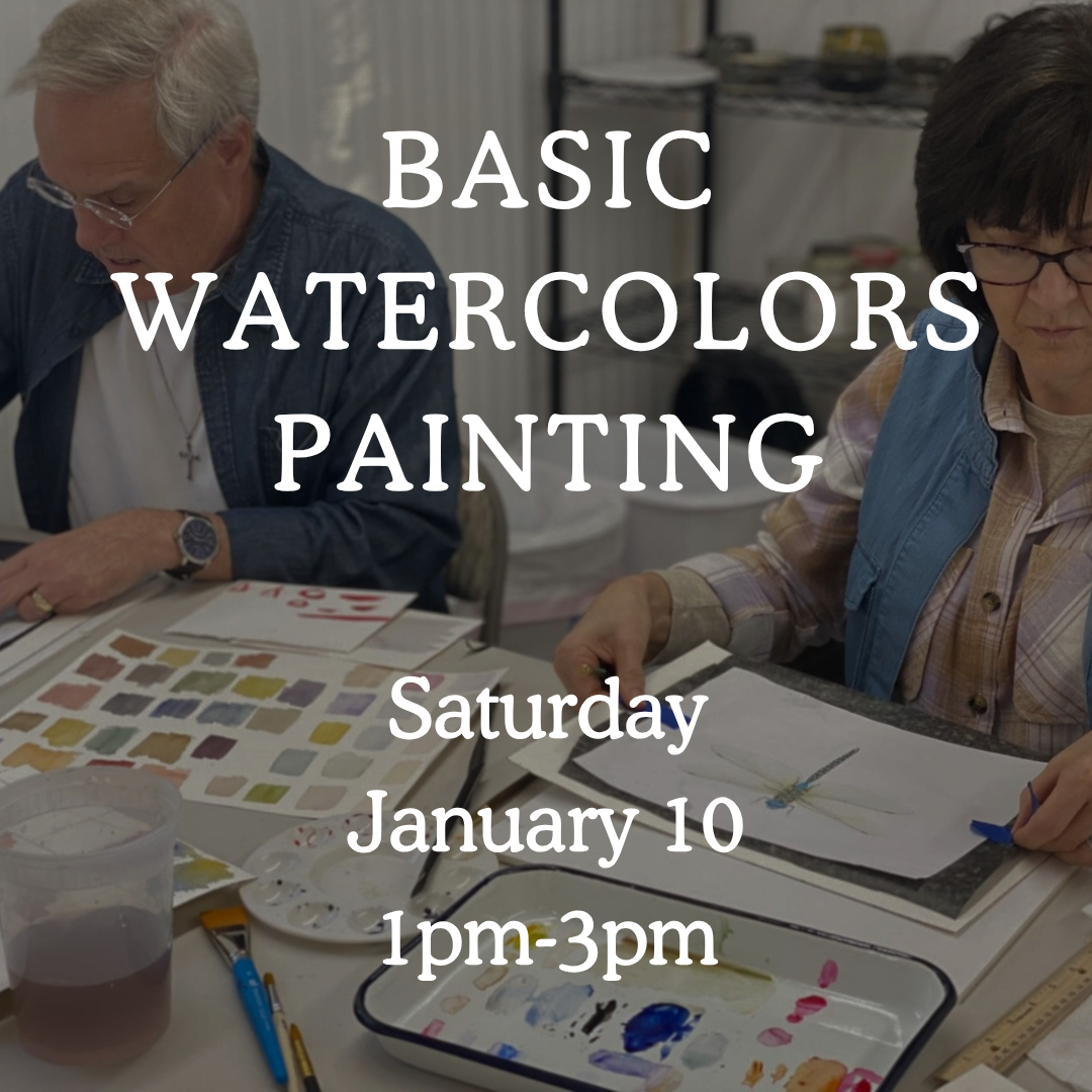 Basic Watercolors Painting with Professional Artist Odie Tucker image