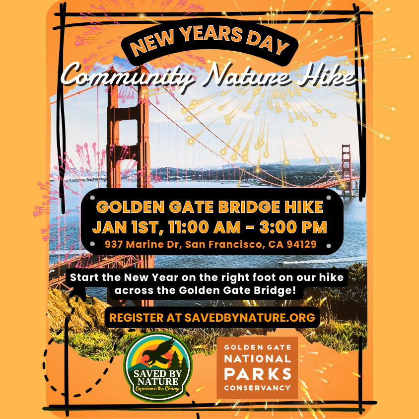 Community Nature Hike - New Years Day Golden Gate Bridge Hike image