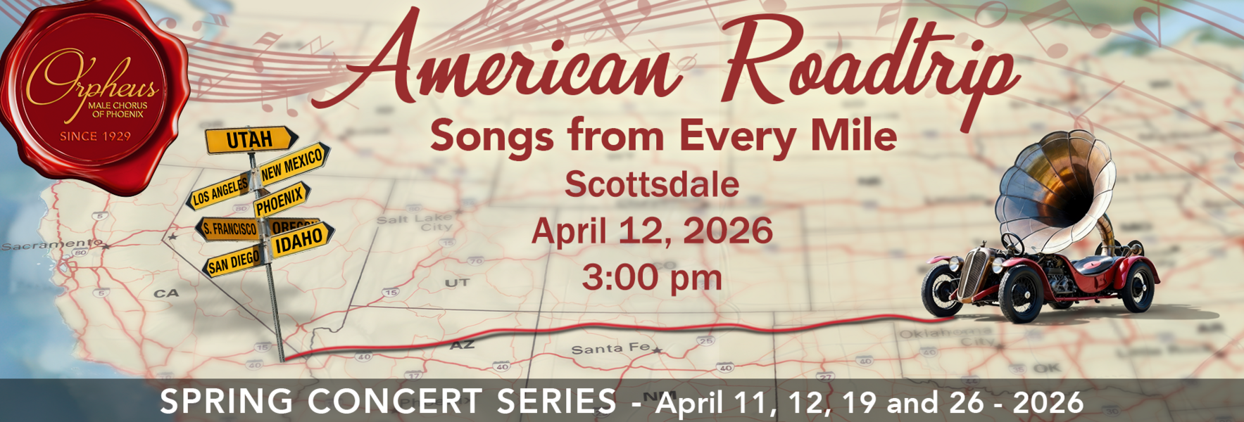 American Roadtrip: Songs from Every Mile - Scottsdale image