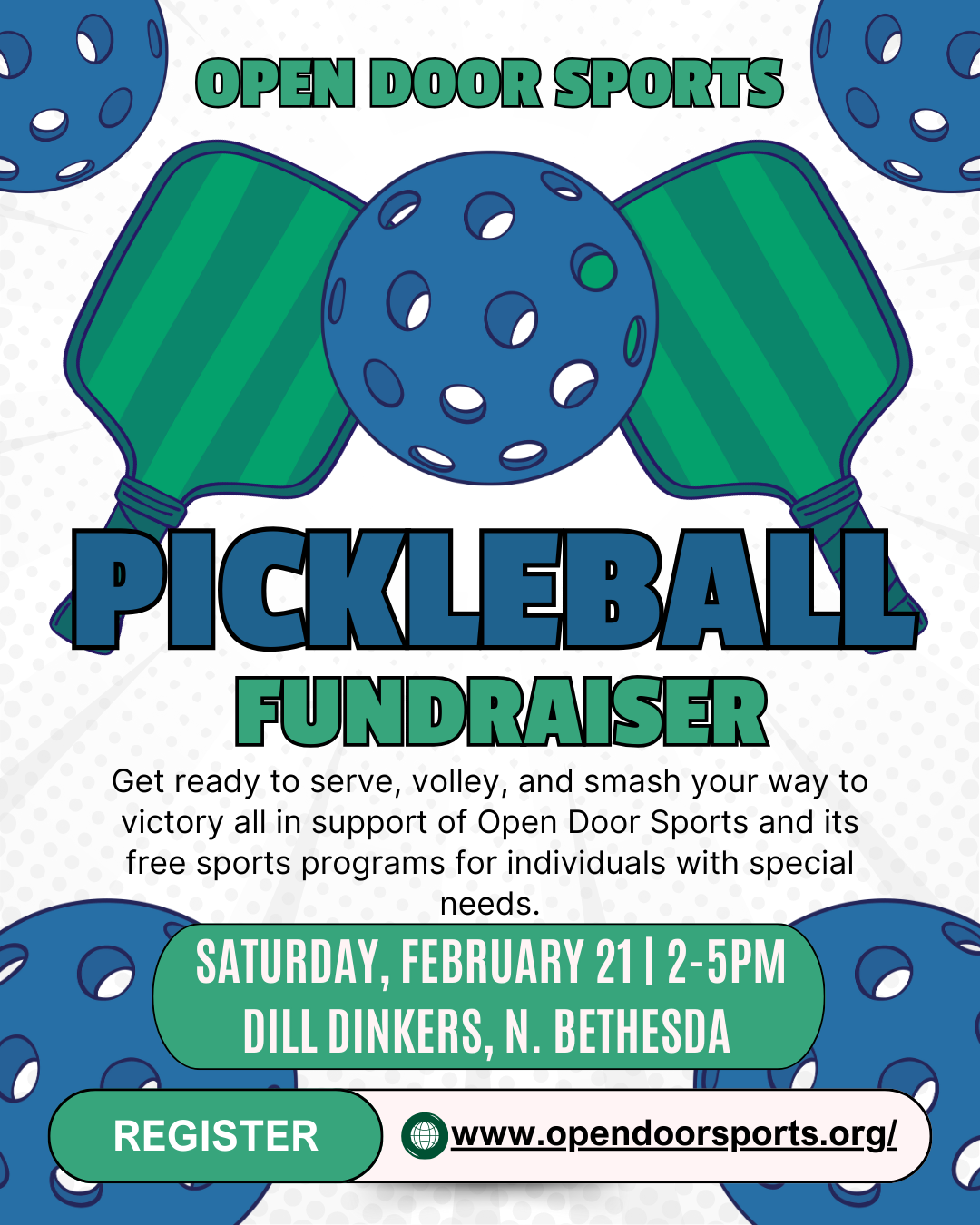 Winter 2026 ODS Pickle for a Purpose Tournament image