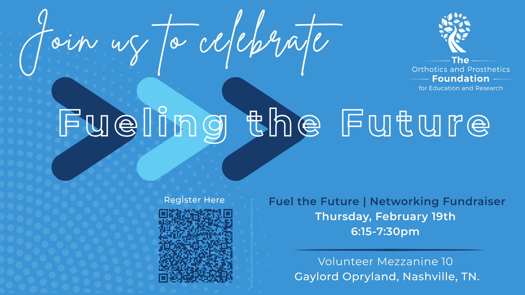 Fuel the Future | The O&P Foundation Networking Fundraiser image