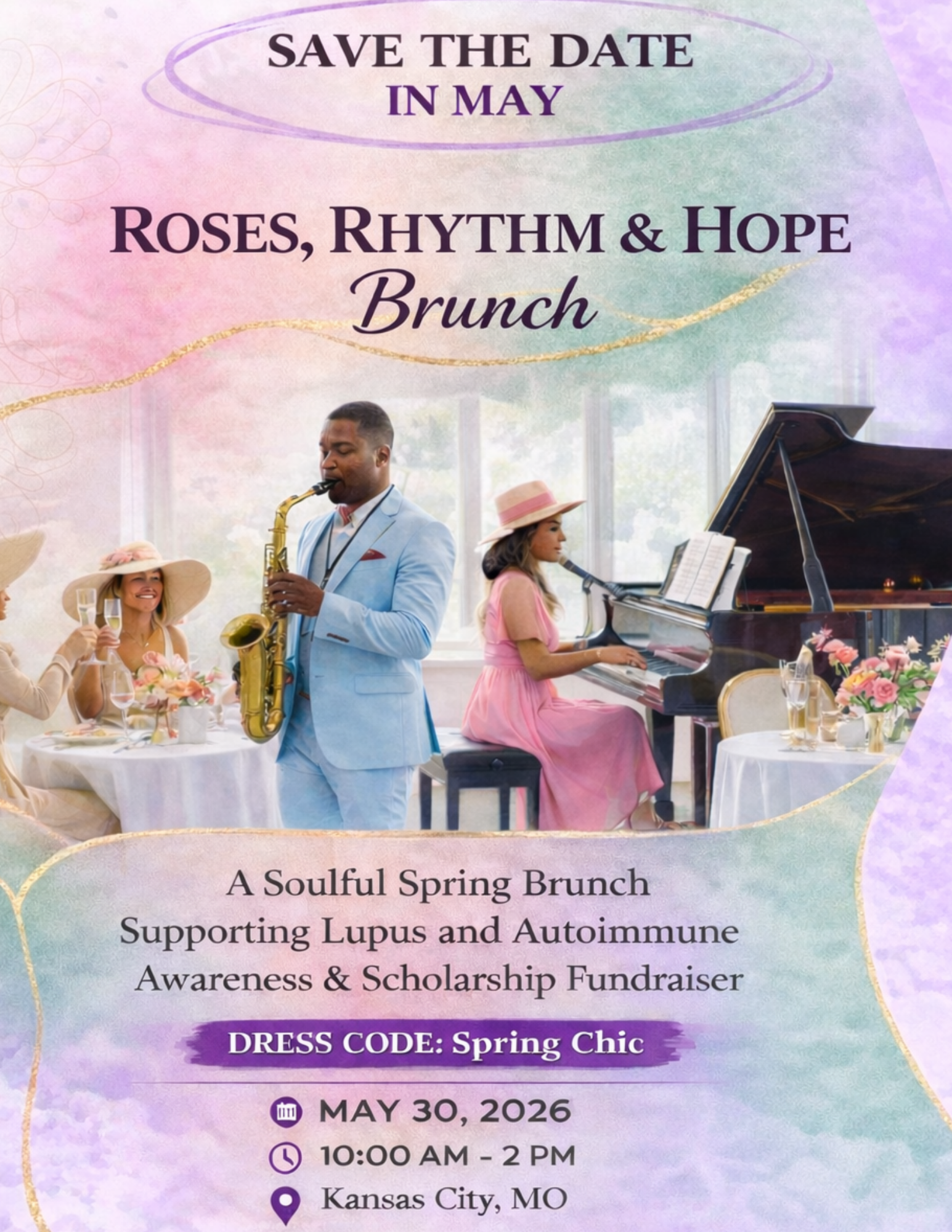 Roses, Rhythm & Hope - Soulful Spring Brunch  image
