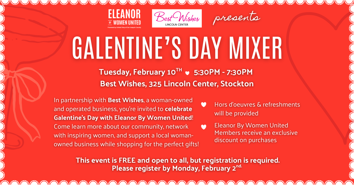 Galentine's Day Mixer with Eleanor By Women United image