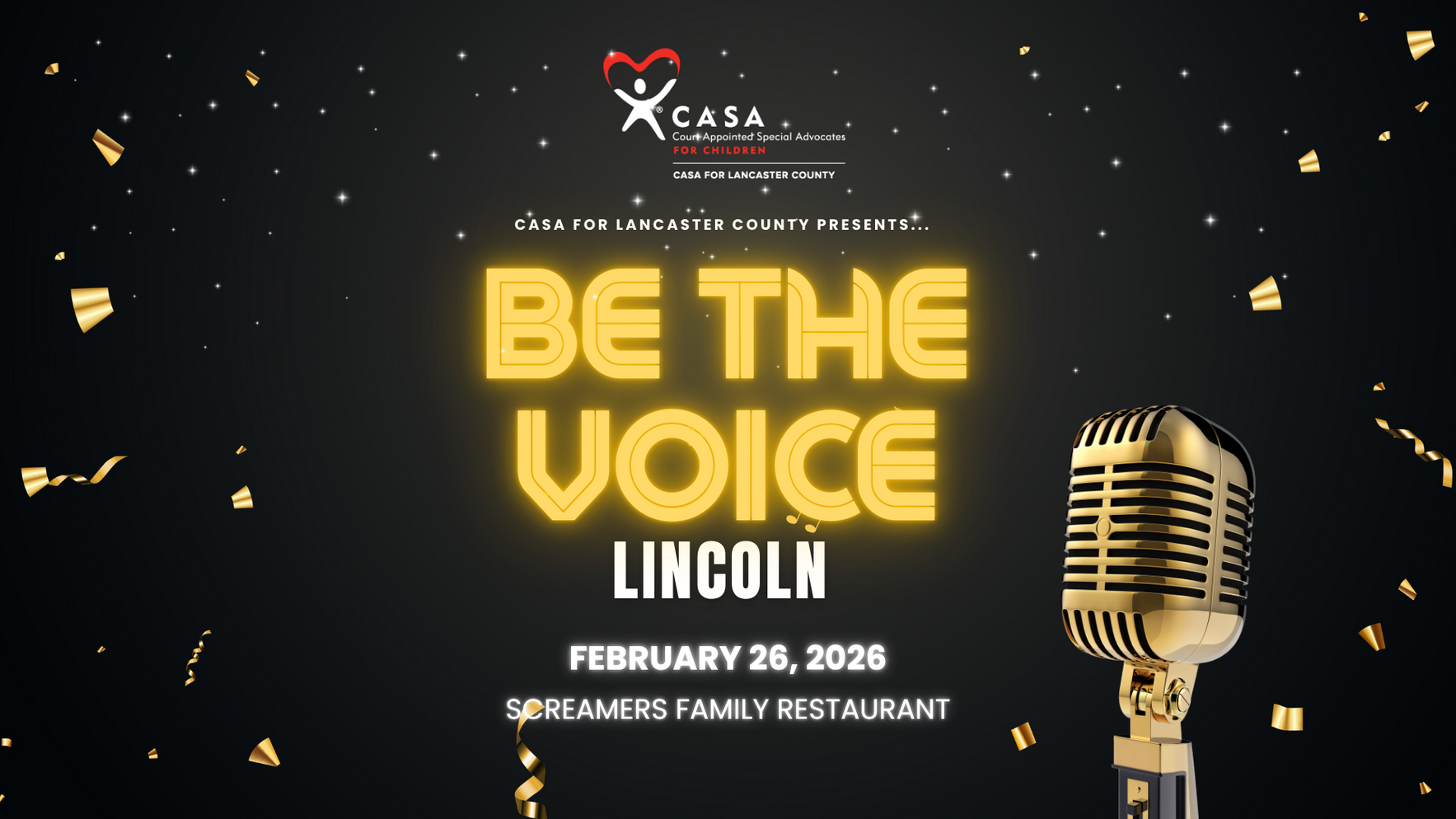 Be The Voice Lincoln- 2026 image