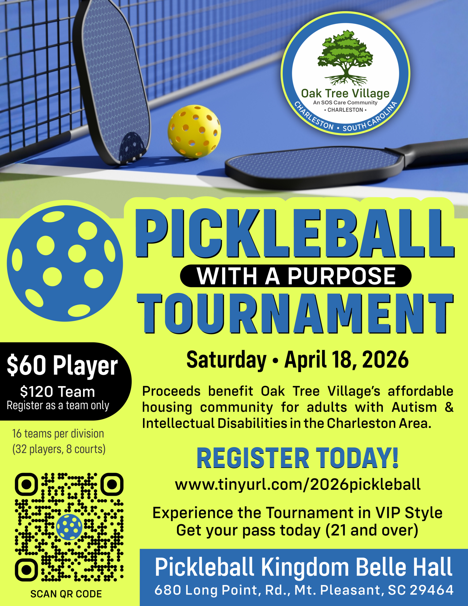 2026 PickleBall With A Purpose Tournament image