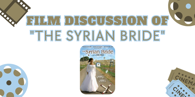 West - CPC - Solano-Napa - Film Discussion of "The Syrian Bride" - 2026 image