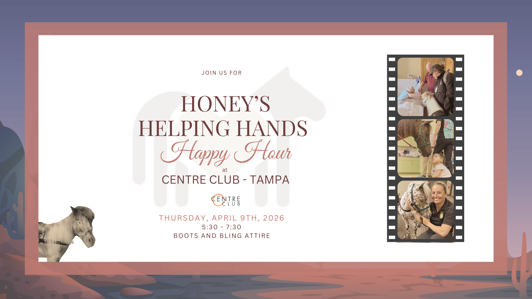 Honey's Helping Hands Happy Hour image