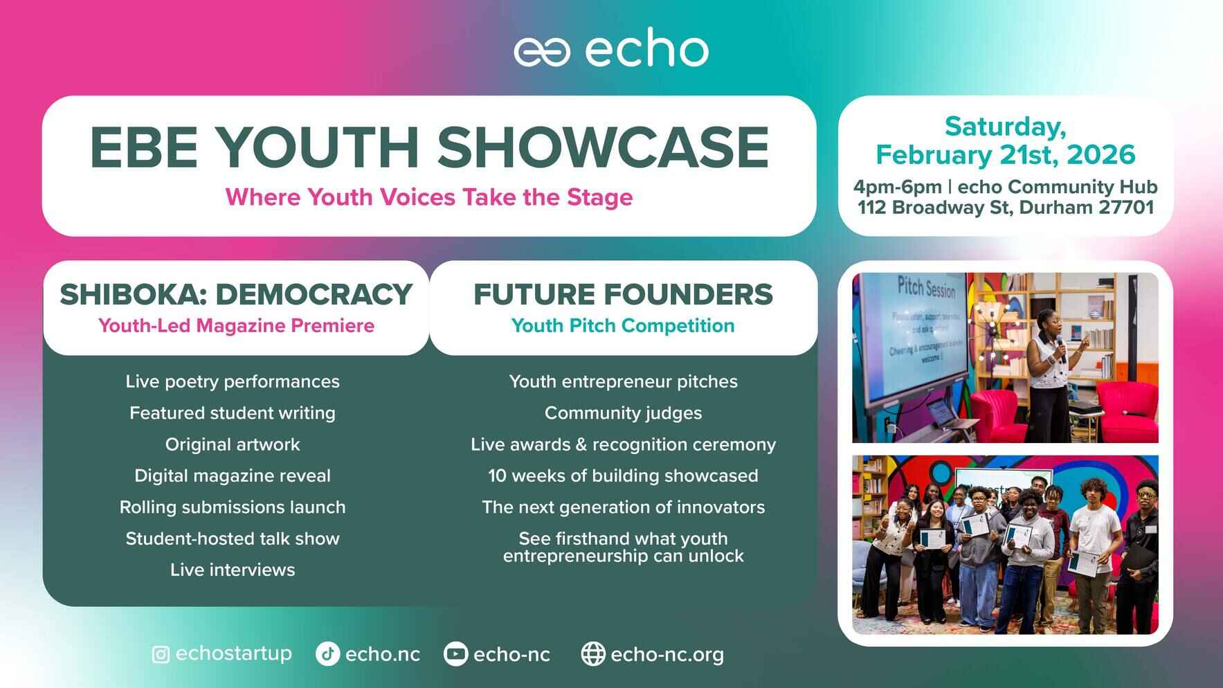 Expression & Enterprise - EBE Youth Showcase  image