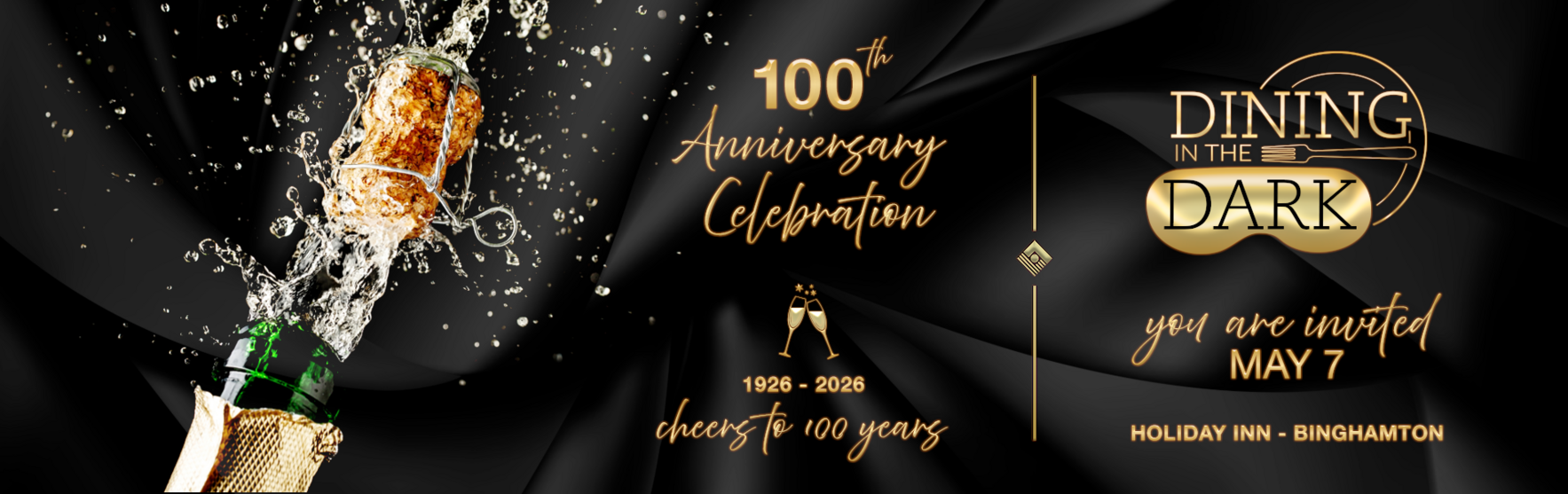 100 Year Anniversary Dining in the Dark 2026 image