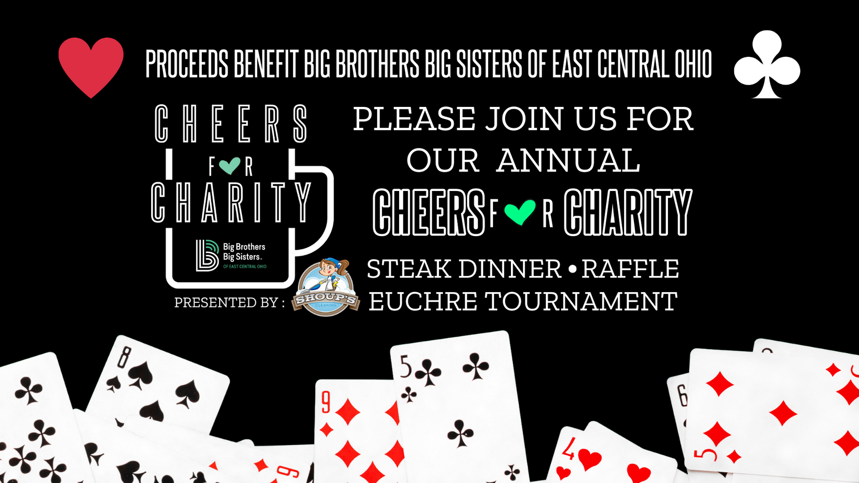 Cheers for Charity Presented by Shoups Cleaning - 2026 image