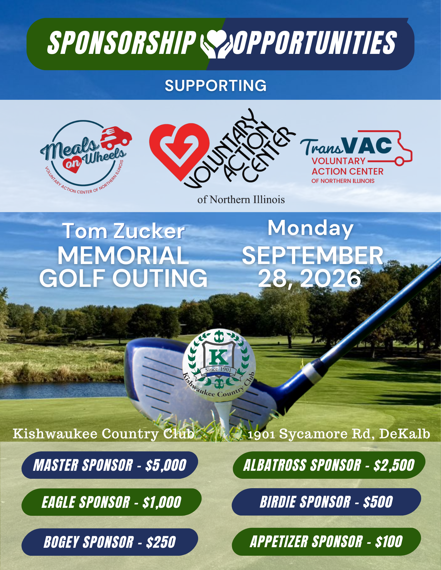 2026 Sponsorship Opportunities: Tom Zucker Memorial Golf Outing image