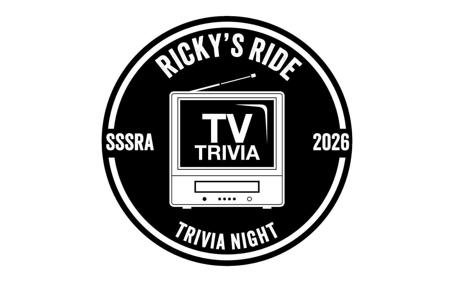 Ricky's Ride Trivia Night 2026 - TV Trivia image