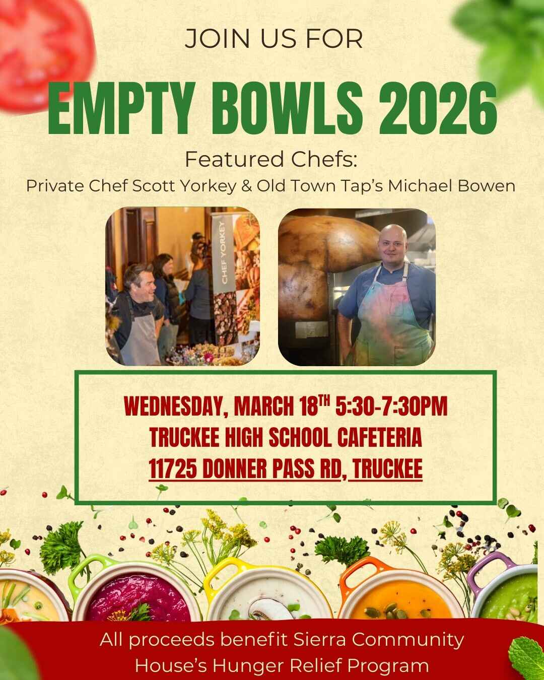 A Wonderful Evening of Soup, Community and Supporting Hunger Relief in our Community! image