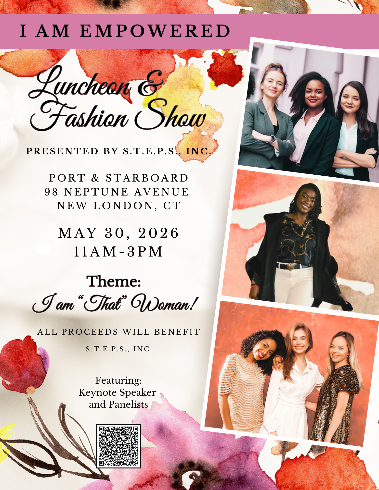 STEPS' 2026  "I Am Empowered ~ I Am That Woman" Luncheon & Fashion Show image