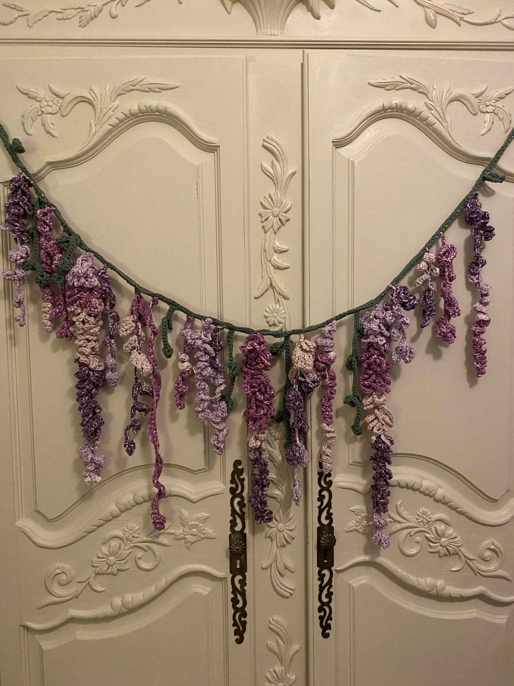 X 2026-A1 - Wisteria - The Art of Crochet with Fidgety Stitchety's Scarlet Mosley image