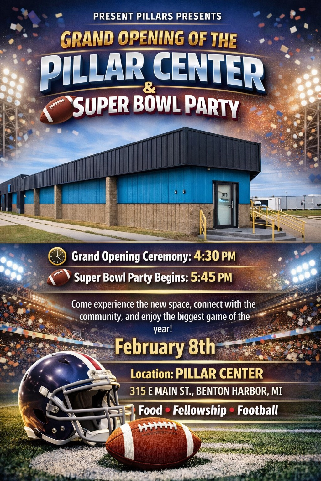 Super Bowl Party & Grand Opening image