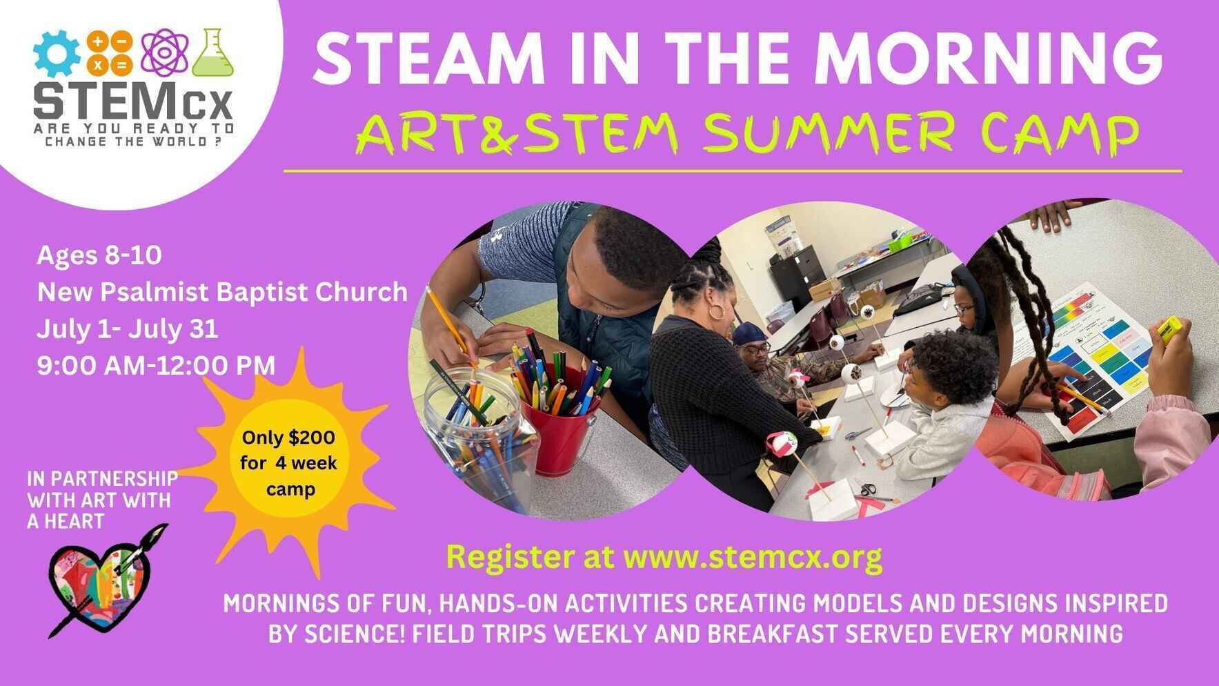 Art and STEM in the Morning image