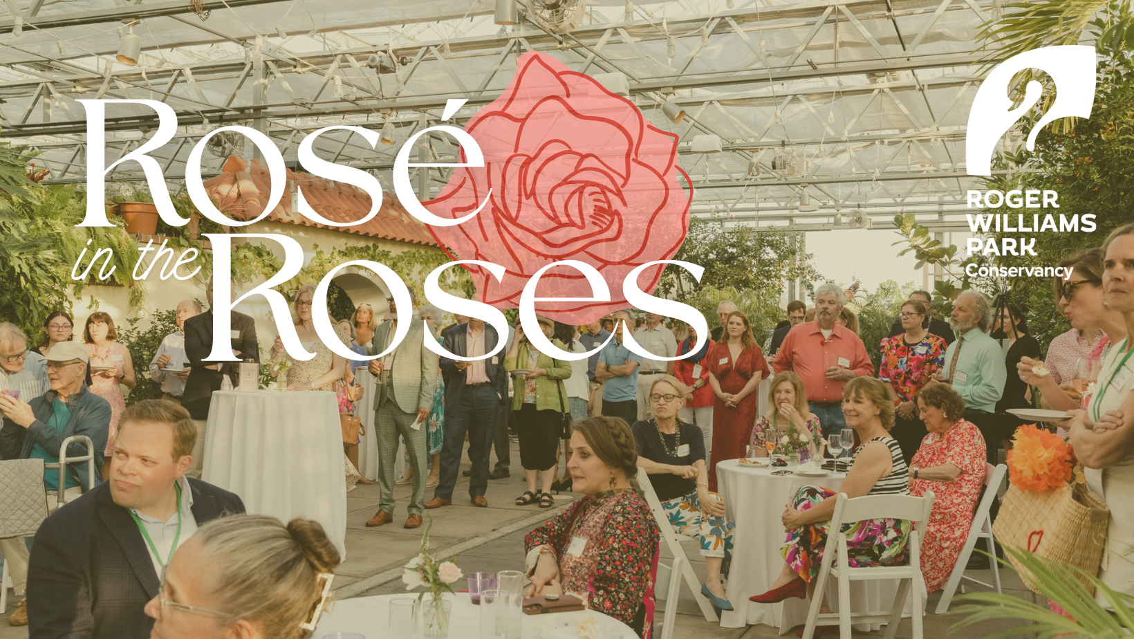 Rosé in the Roses Fundraiser to benefit Roger Williams Park Conservancy image