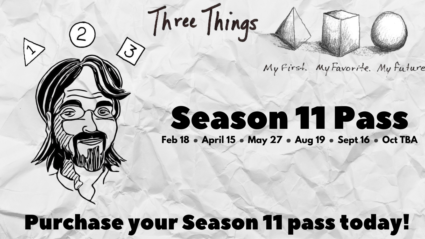 Three Things Season 11 Season Pass image