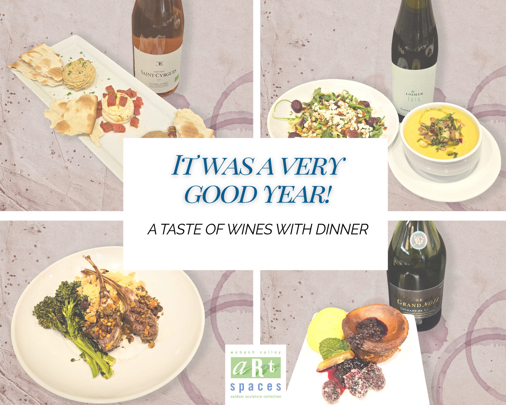 It Was a Very Good Year - A Taste of Wines with Dinner image