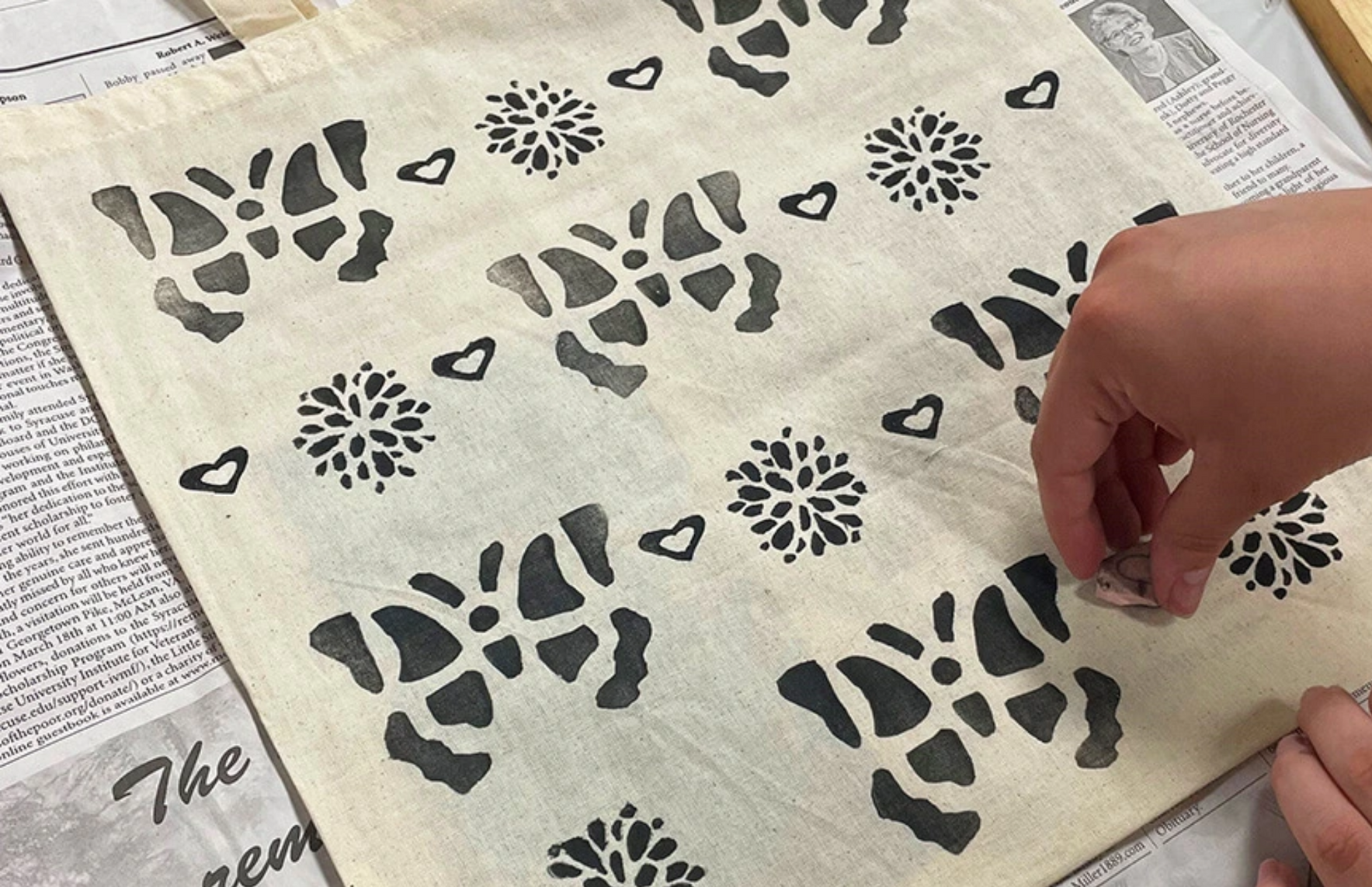 Fabric Printing Workshop image