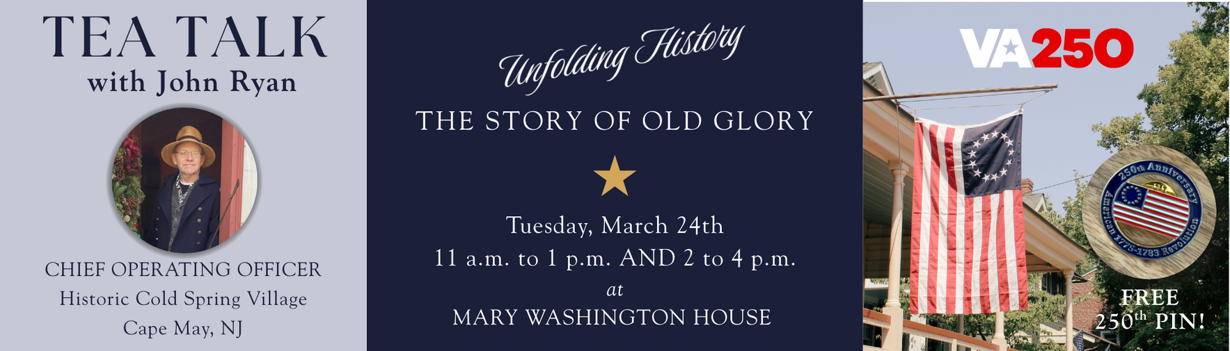 Tea Talk: Unfolding History - The Story of Old Glory image