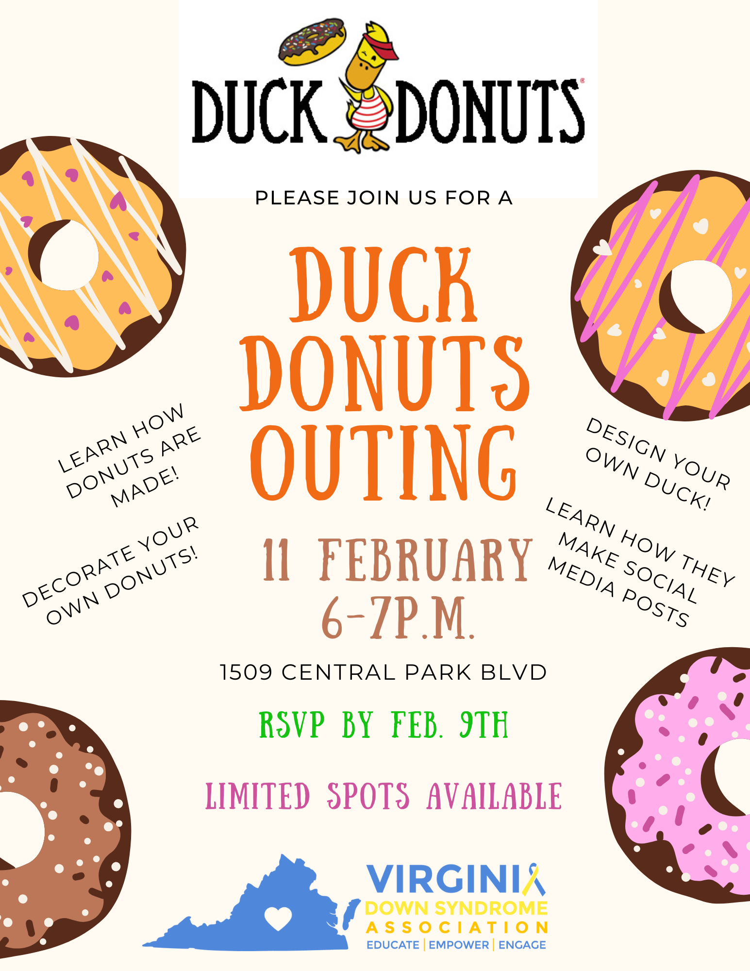 Duck Donuts Outing -F'burg image