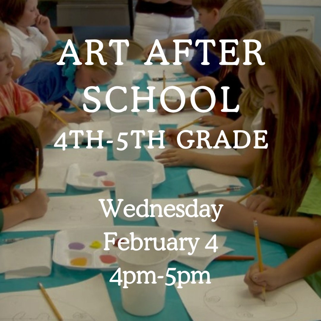 Art After School (4th - 5th Grade) with Instructor Odie Tucker image