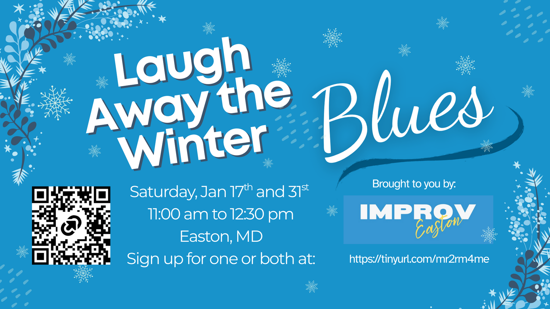 Laugh Away the Winter Blues - Jan 31st image