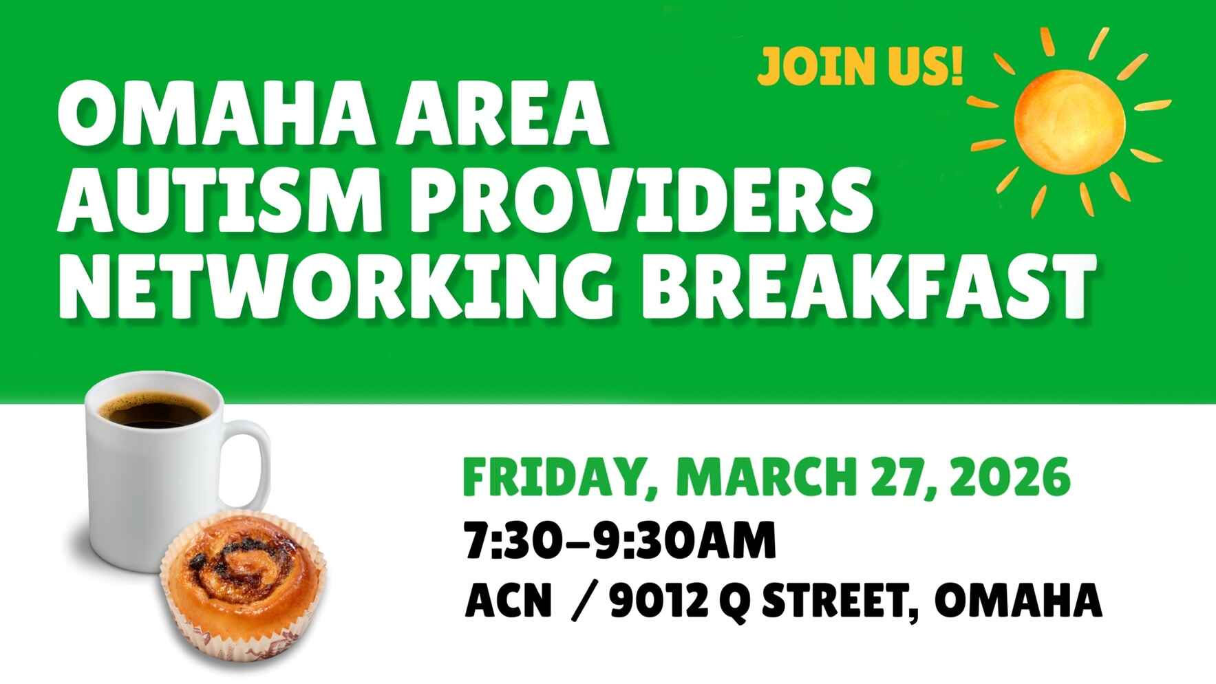 Omaha Area Autism Providers Breakfast (March 27, 2026) image