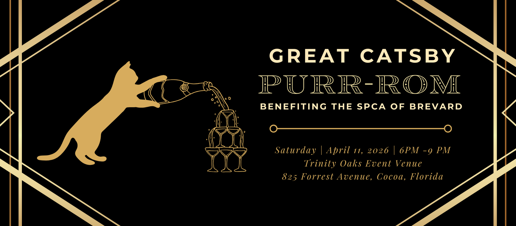 Purr-Rom 2026 - The Great Catsby! image