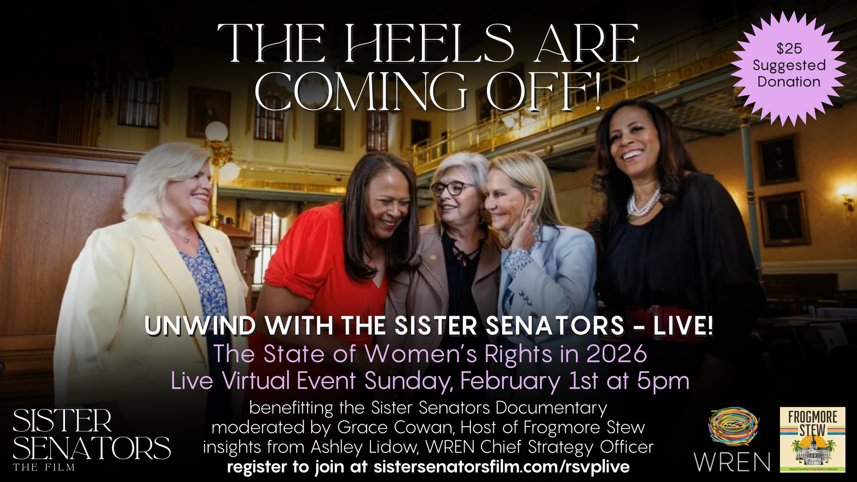 LIVE with The Sister Senators image
