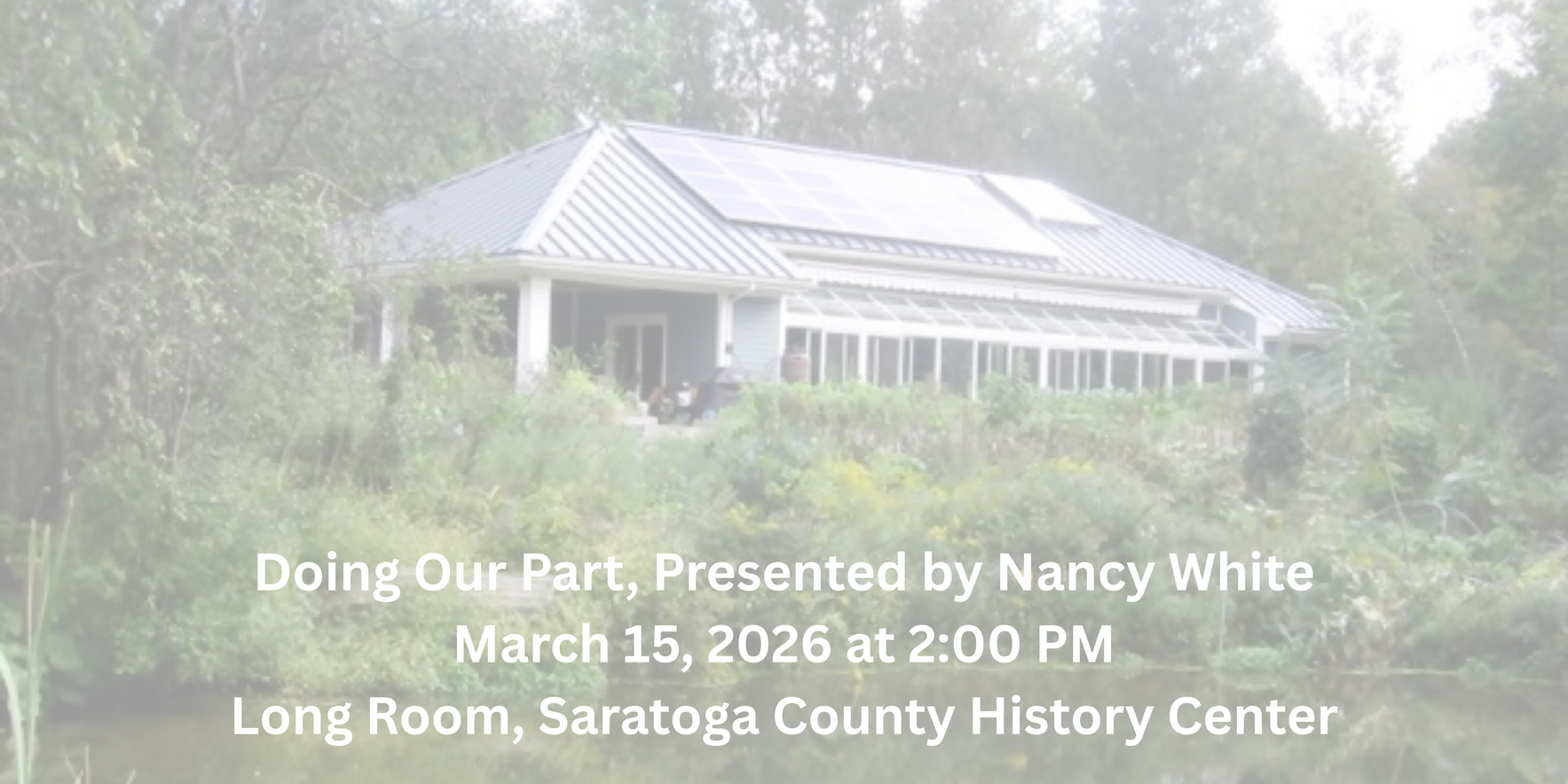 Doing Our Part, Presented by Nancy White image