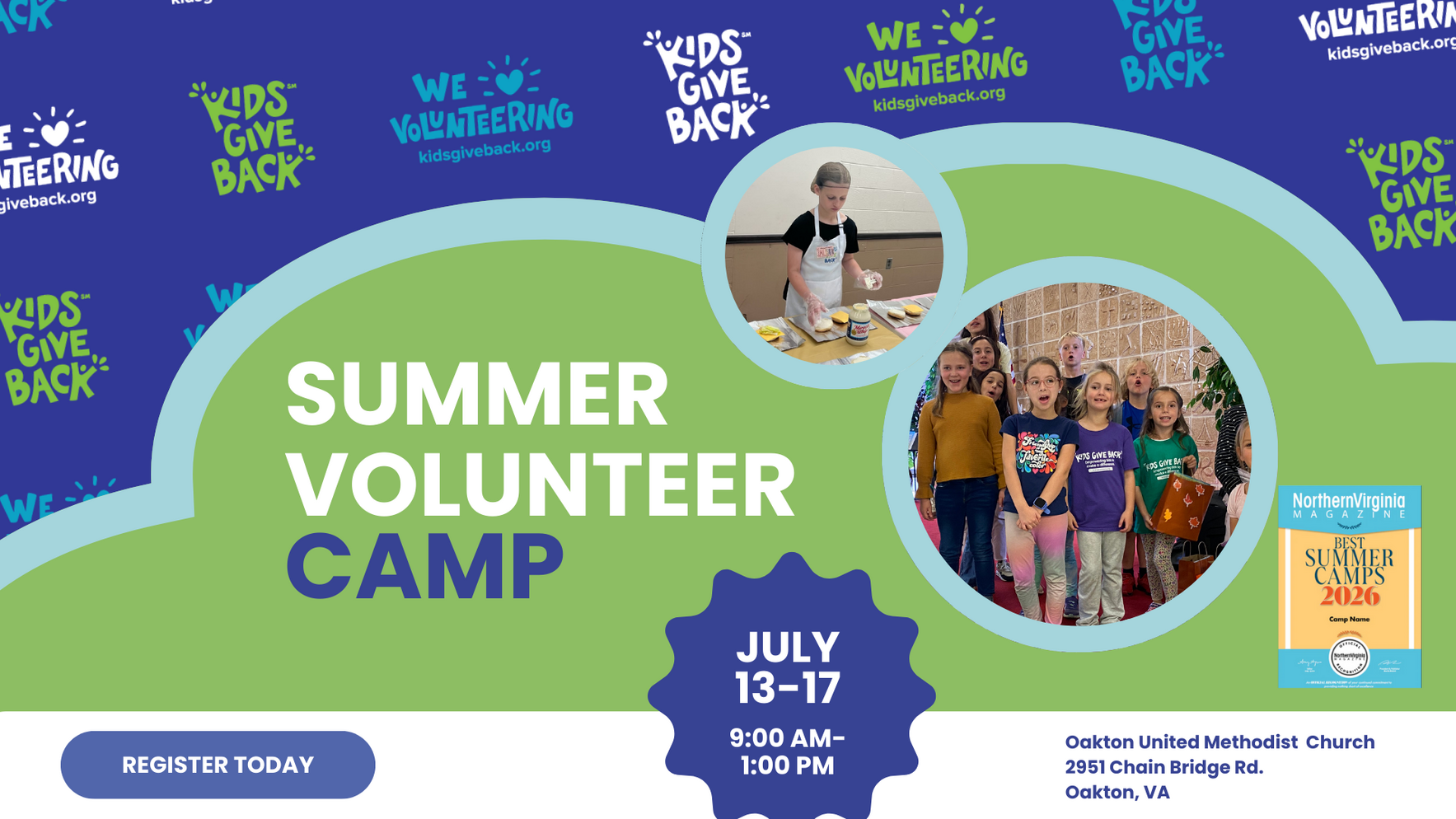 Summer Volunteer Camp July 13-17 image