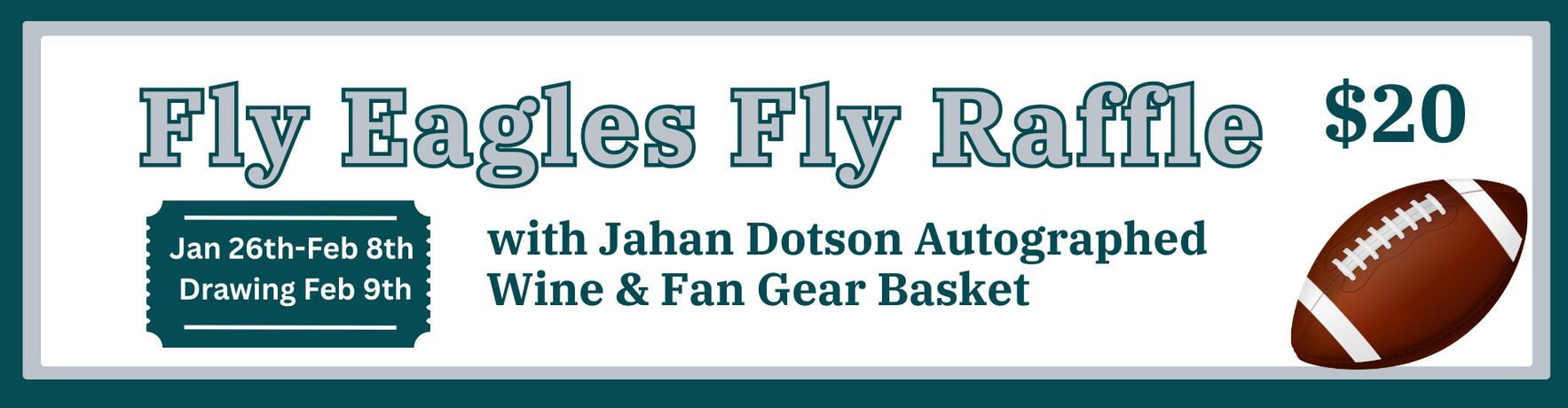 Fly Eagles Fly Raffle image