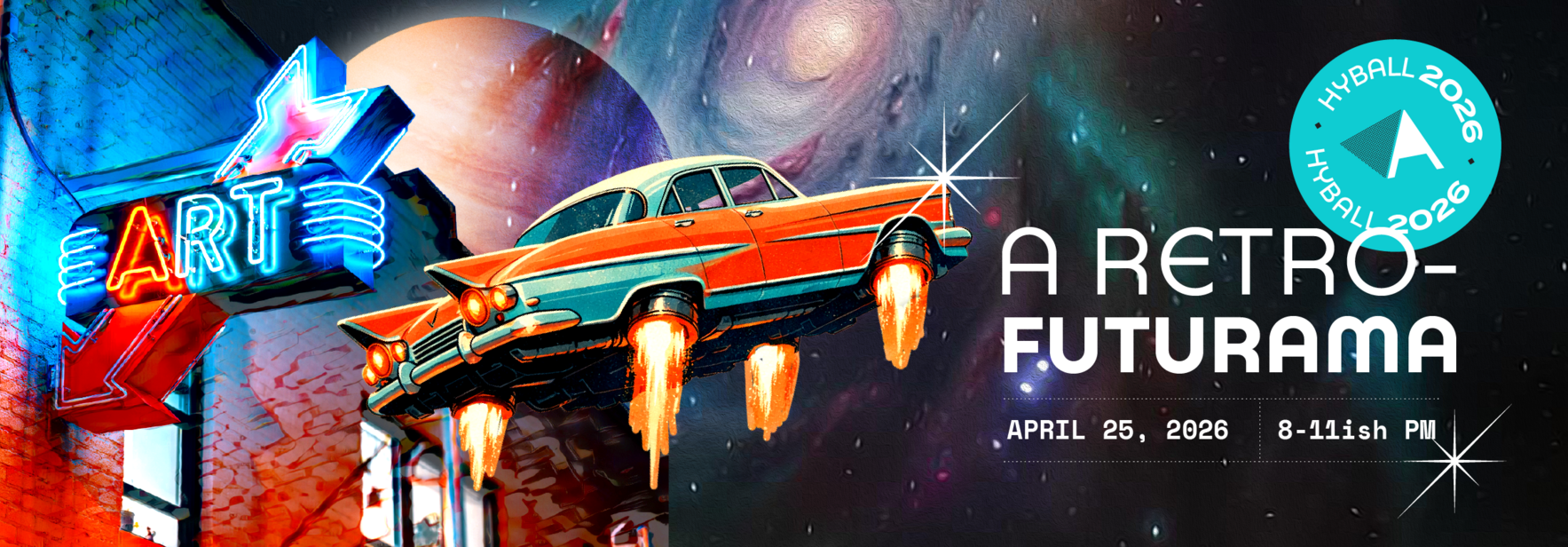 HyBall 2026: A RETRO- FUTURAMA image