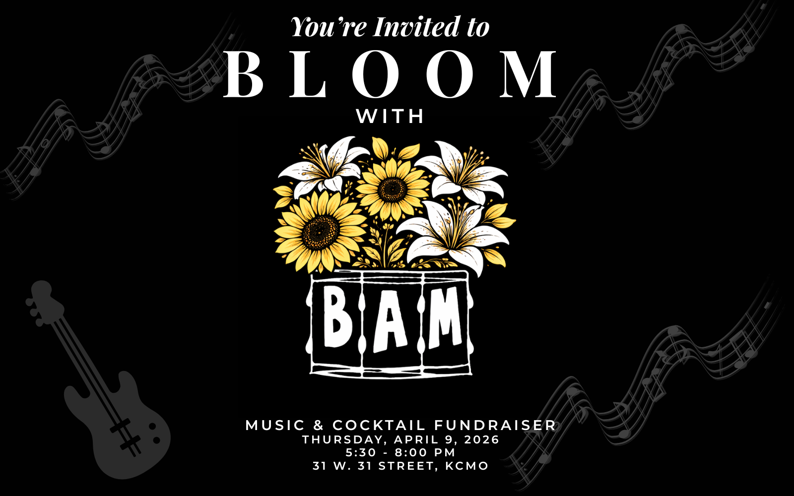 Bloom with BAM image