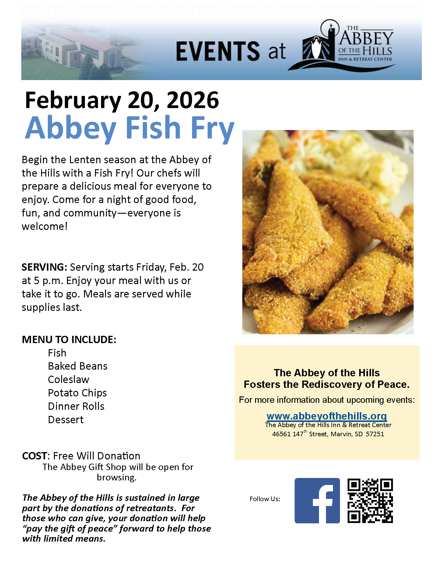 Abbey and Knights of Columbus Fish Fry image