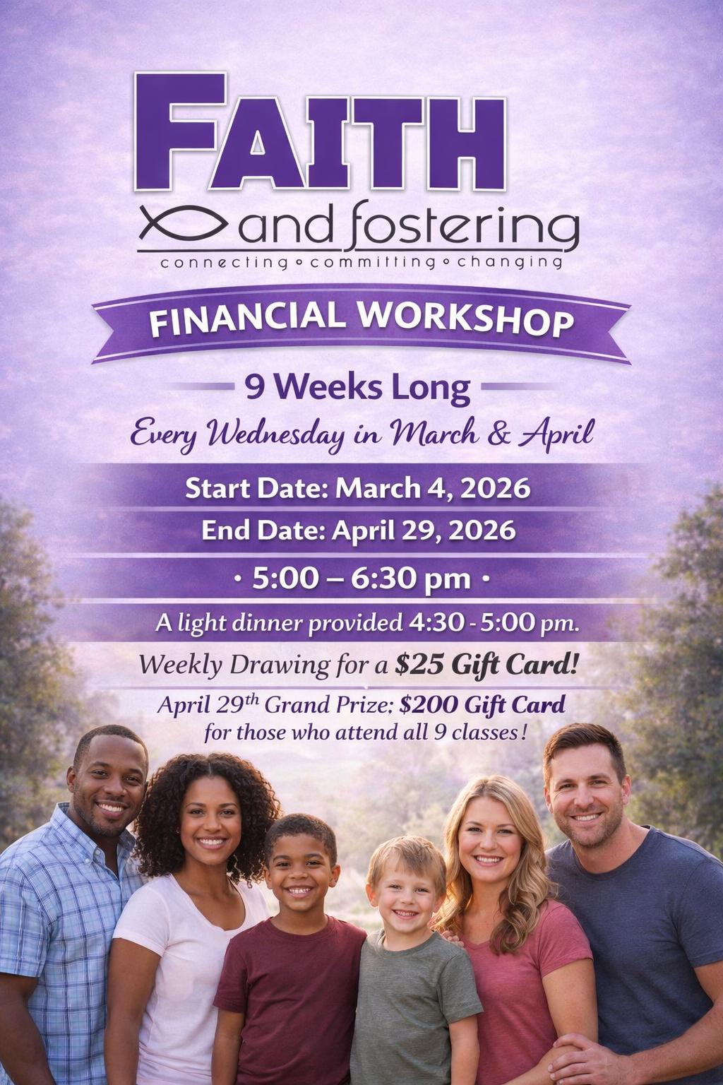 Faith and Fostering: Financial Workshop image