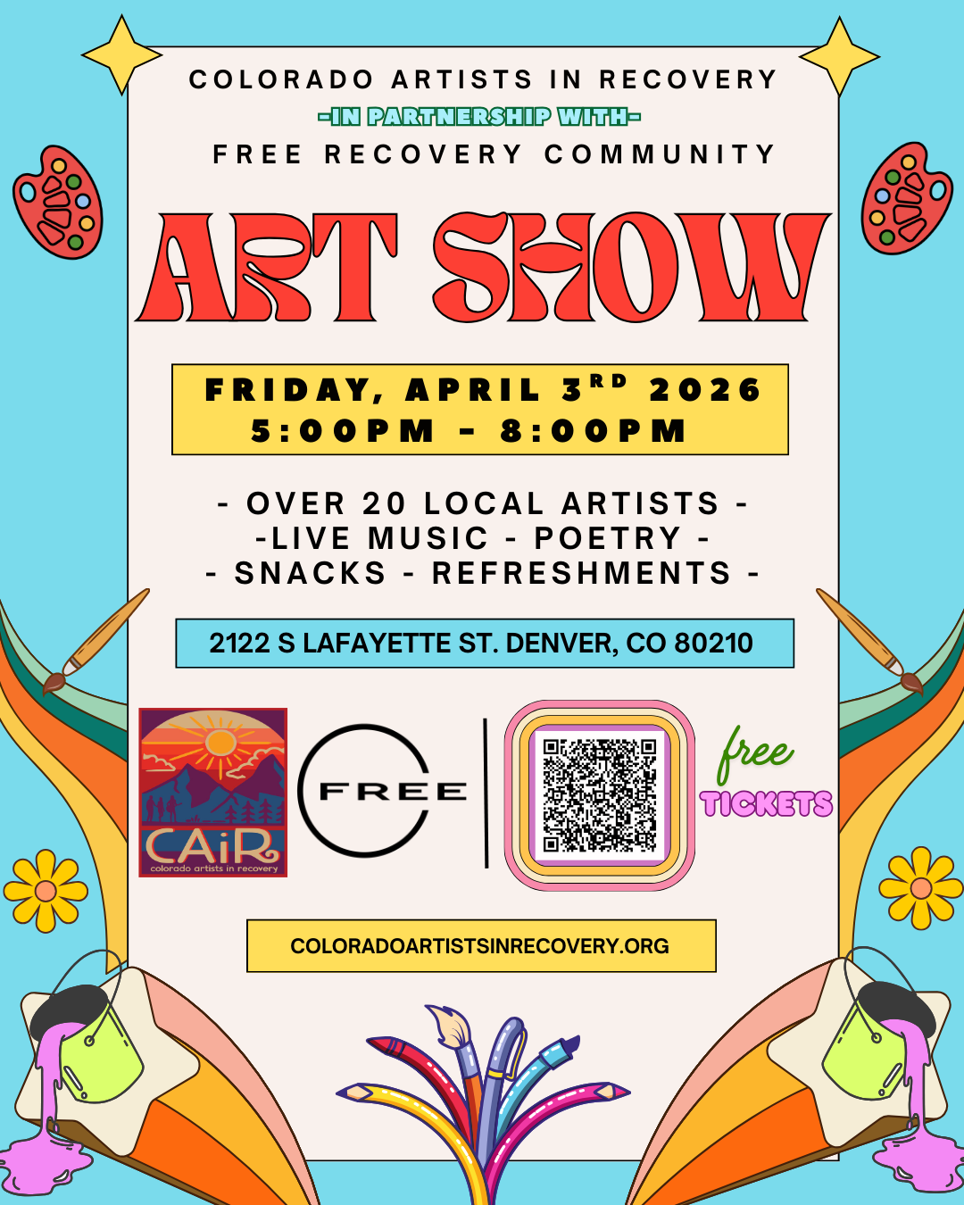 CAiR Art Show April 3rd 2026 image
