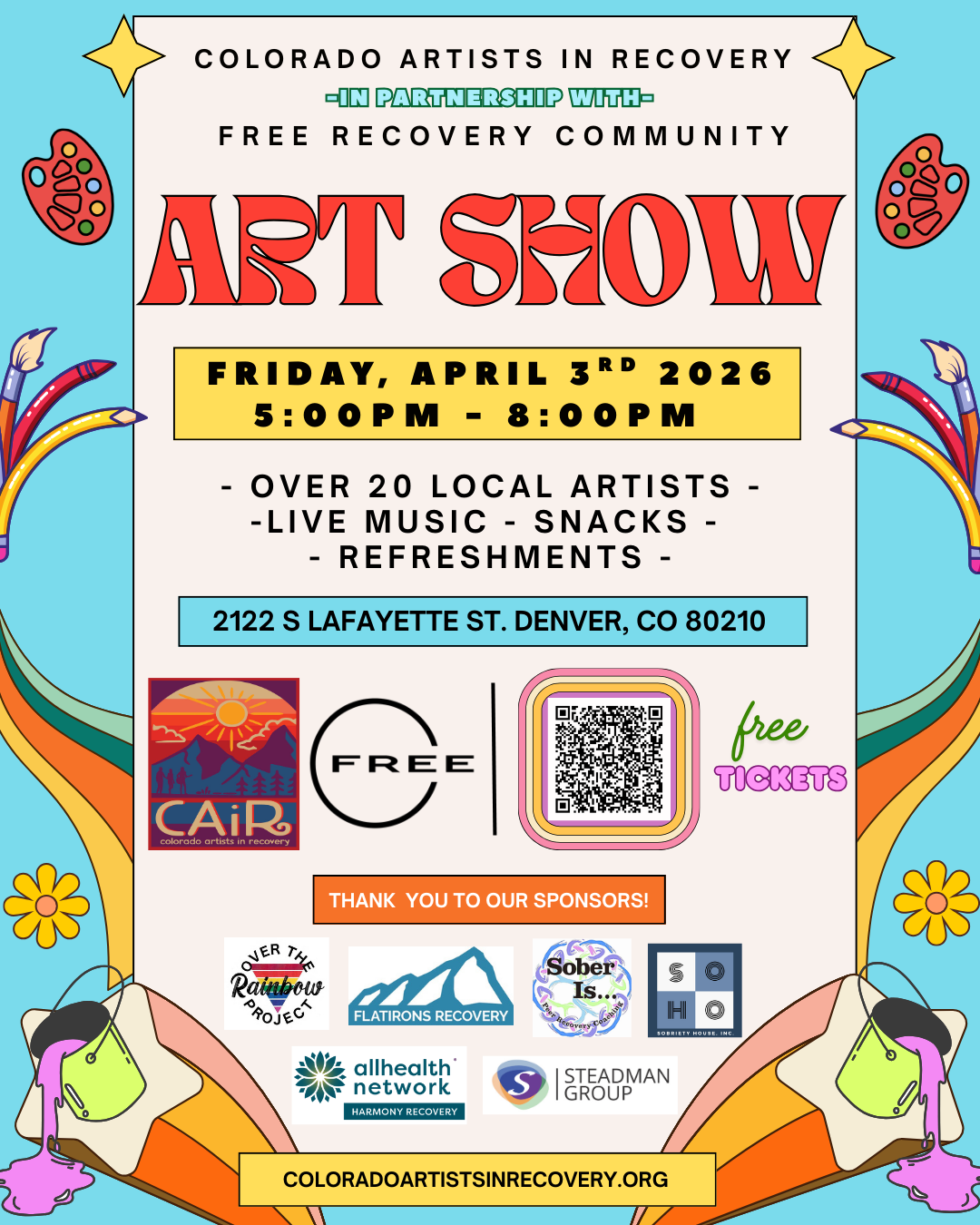 CAiR Art Show April 3rd 2026 image