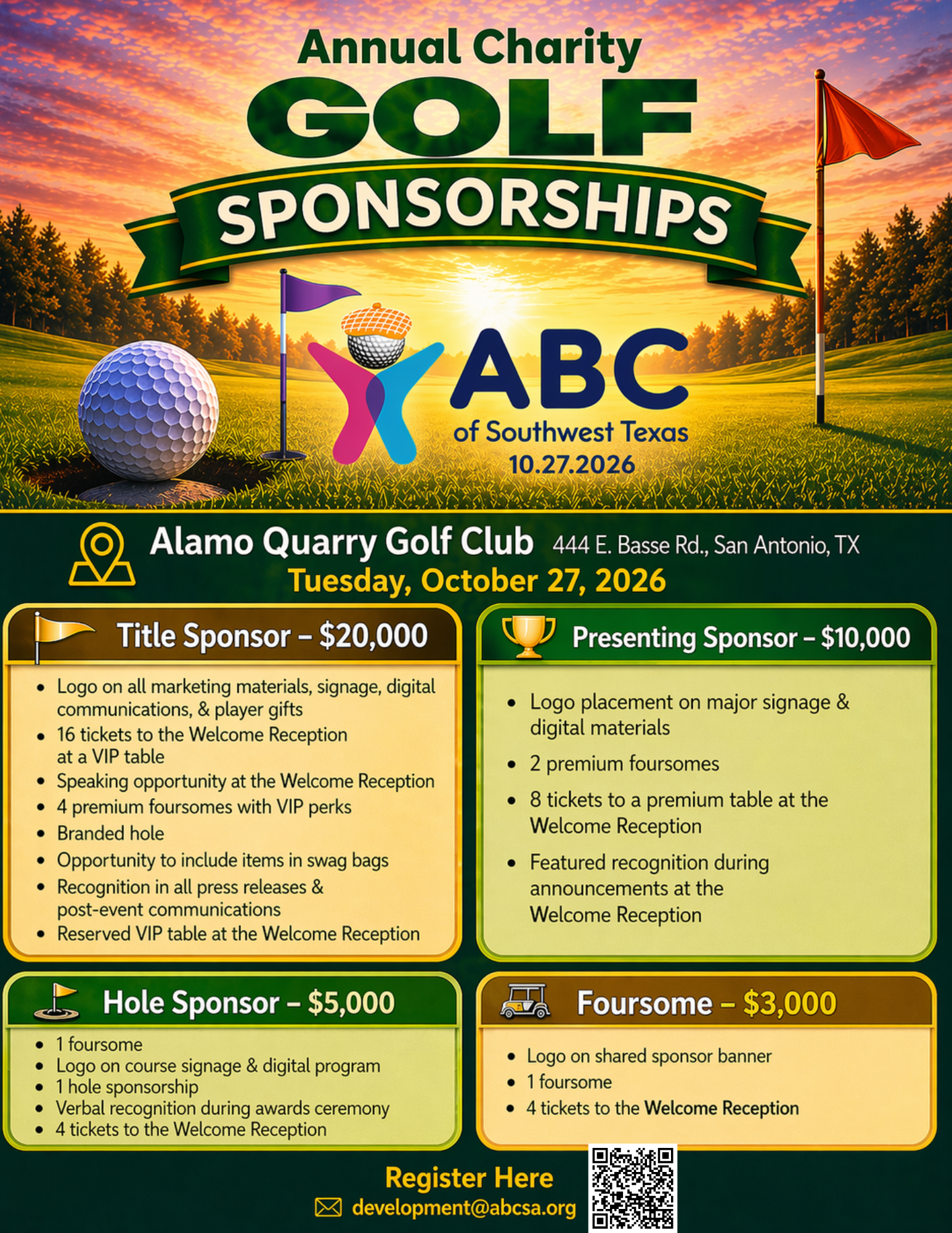 Charity Golf Tournament 2026 image