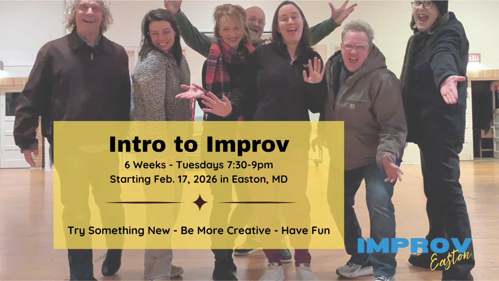 Intro to Improv: 6-Week Winter Session image