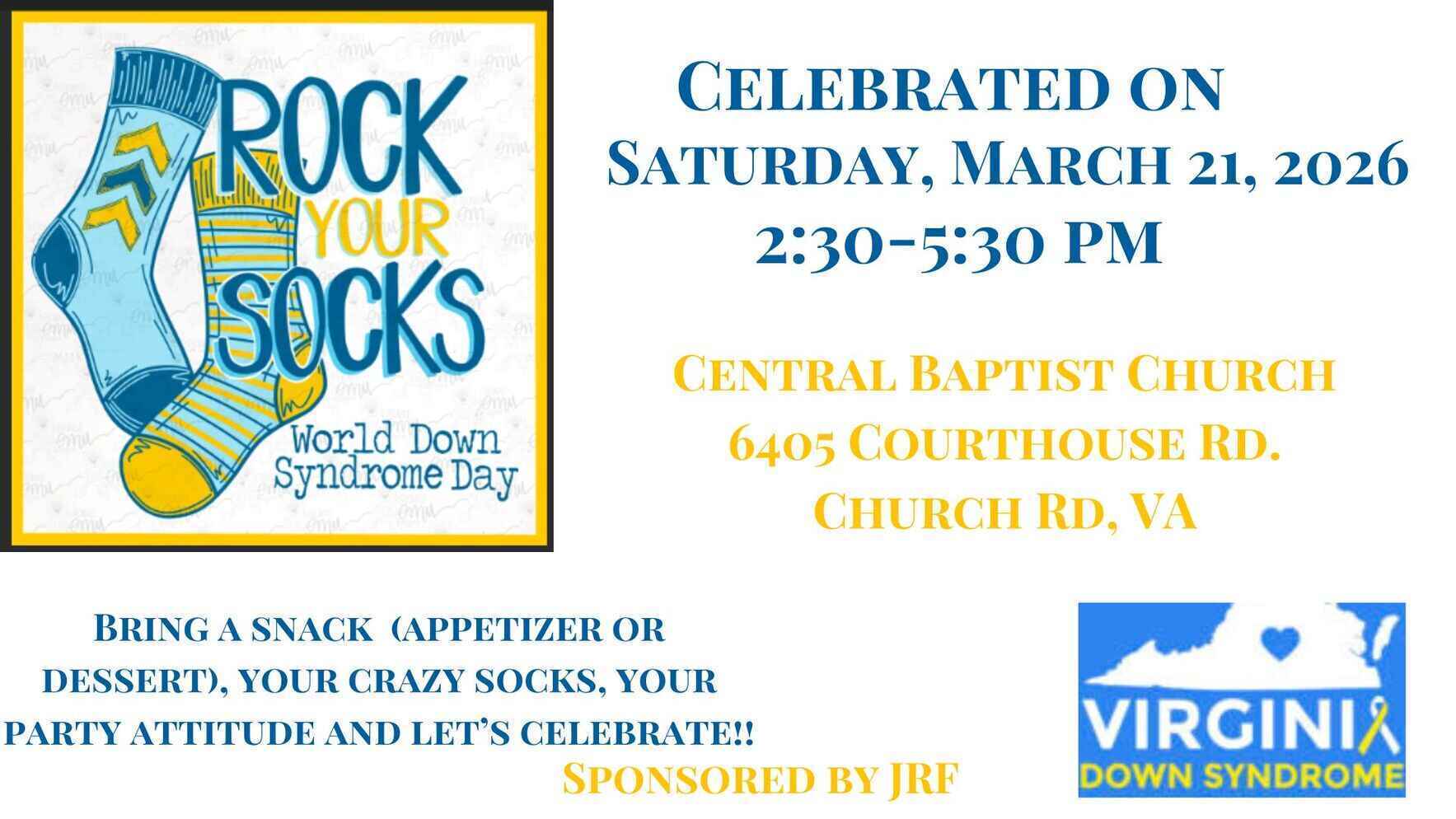 Tri-Cities Rock Your Socks Party image