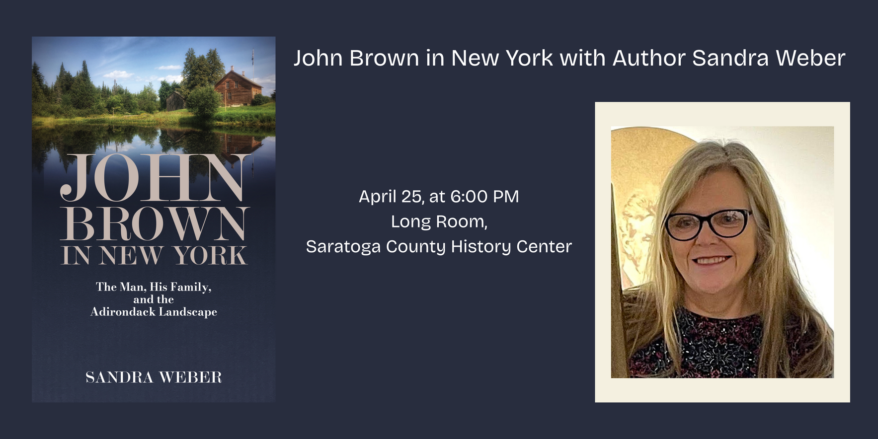John Brown in New York, with Author Nancy Weber image