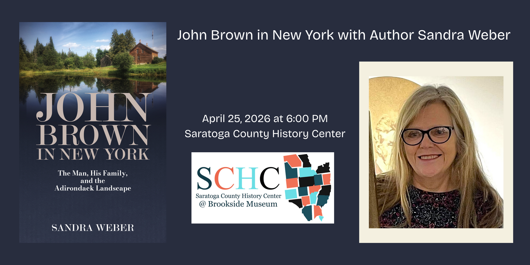 John Brown in New York, with Author Nancy Weber image