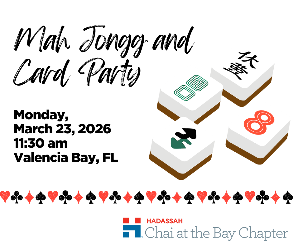 FL - FAR - Chai at the Bay Mah Jongg and Card Party 2026 image