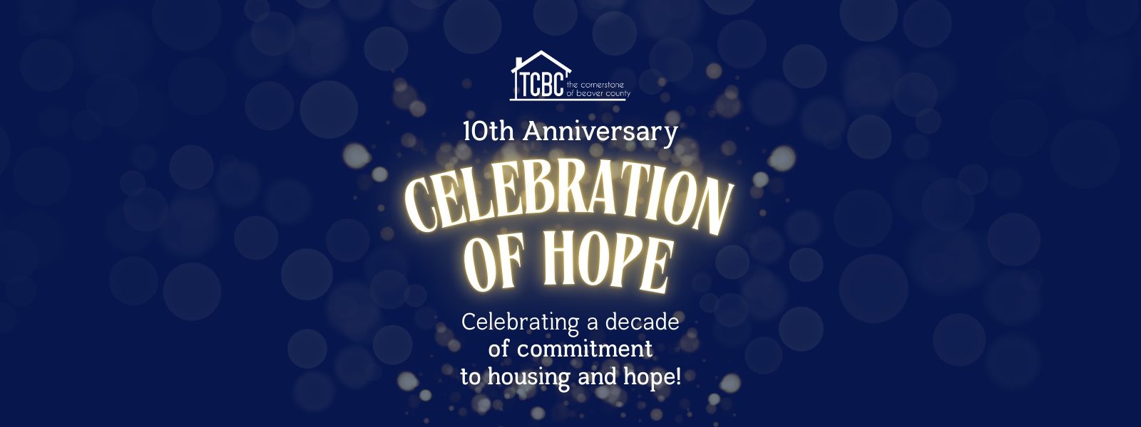 TCBC's 10th Anniversary Celebration of Hope image