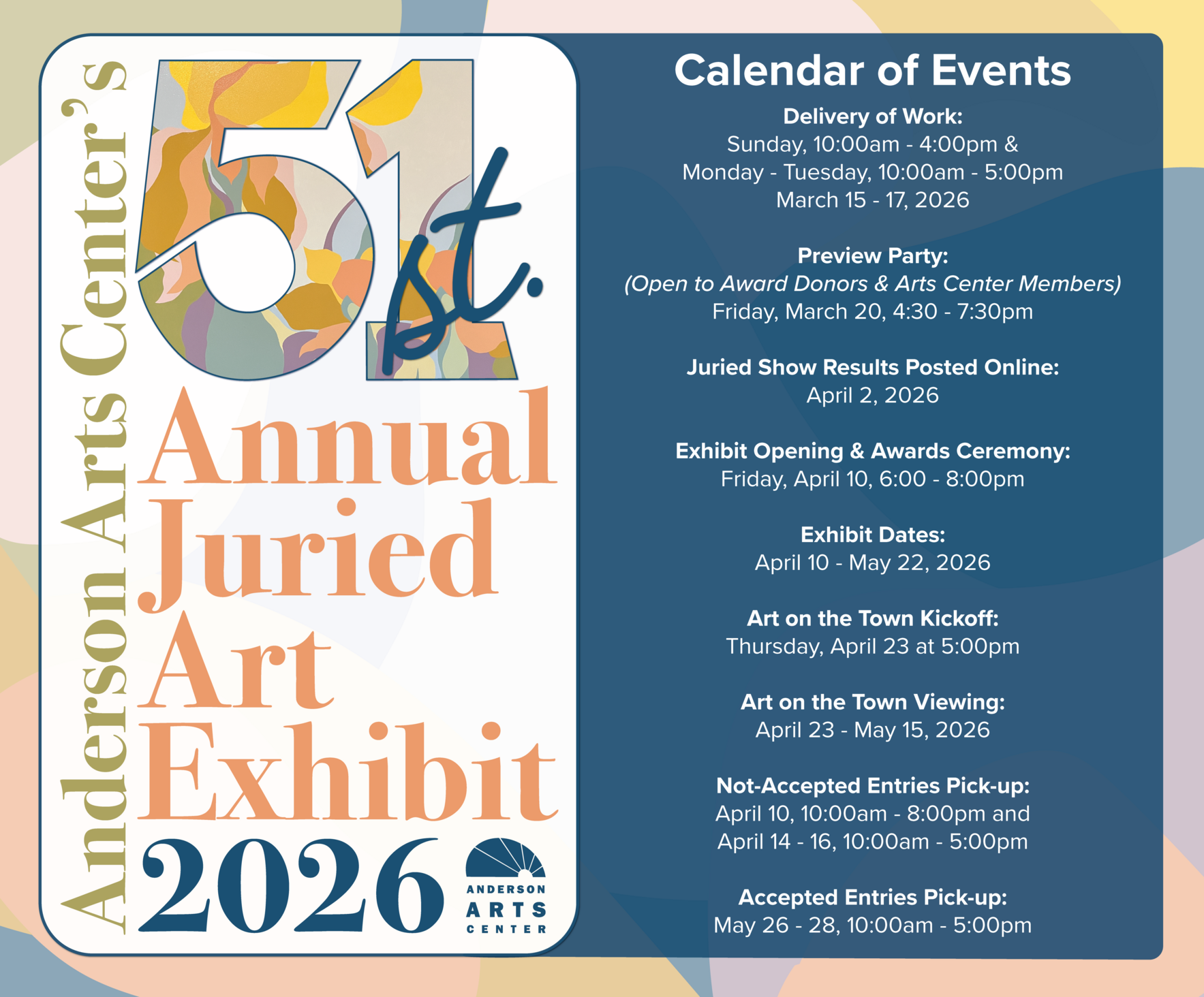 51st Annual juried Art Exhibit image