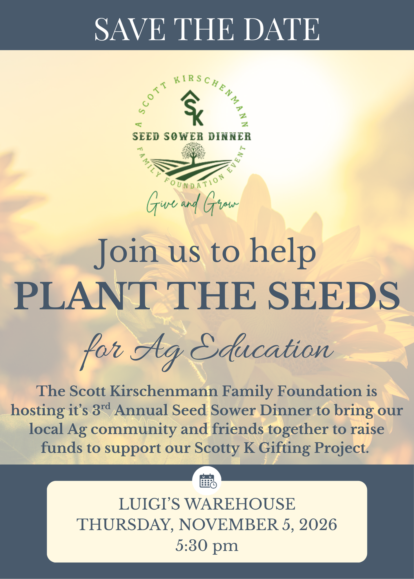 2026 Seed Sower Dinner image